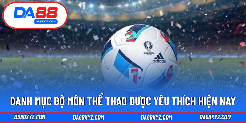 Danh mục bộ môn thể thao được yêu thích hiện nay